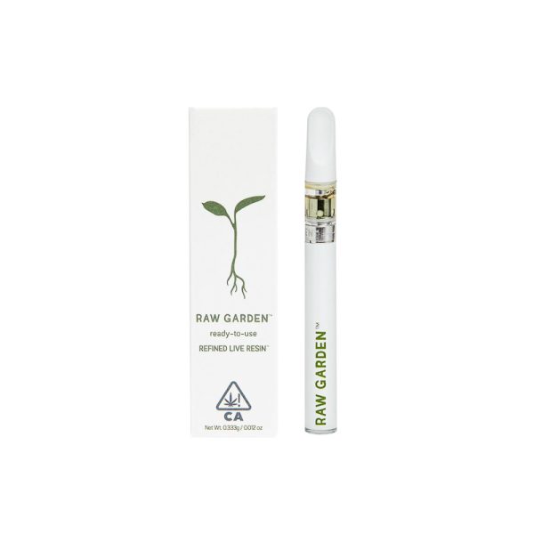 Raw Garden .5g Live Resin Disposable - Banana Slurm