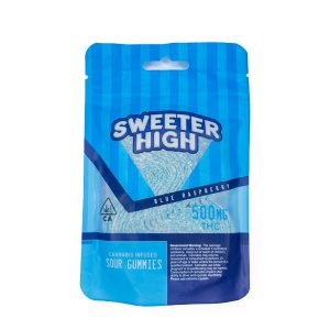 Sweeter High Gummies 500mg - Blue Raspberry Belts