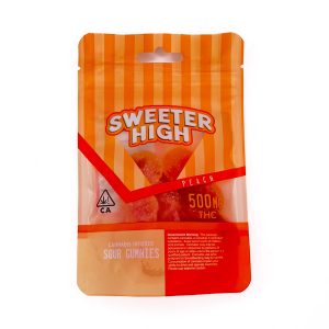 Sweeter High Gummies 500mg - Peach