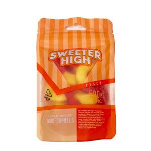 Sweeter High Gummies 500mg - Peach Rings