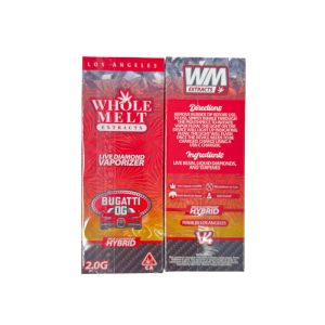 Whole Melts (2G) Live Diamond Disposable - Bugatti OG