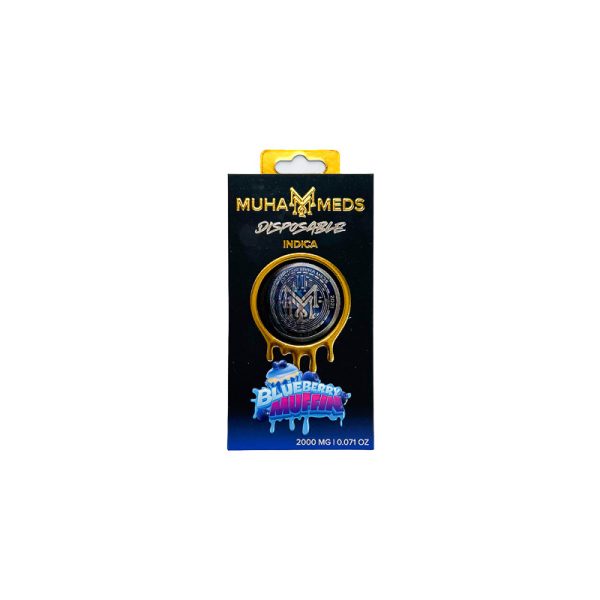 Muha Meds Disposable Vape (2g) - Blueberry Muffin