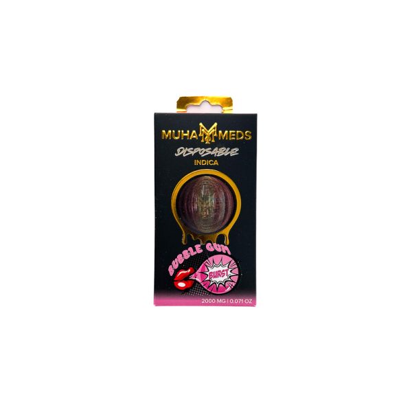 Muha Meds Disposable Vape (2g) - Bubble Gum Burst