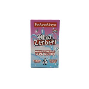 Backpackboyz Live Resin Disposable Vape (2G) - White Zerbert