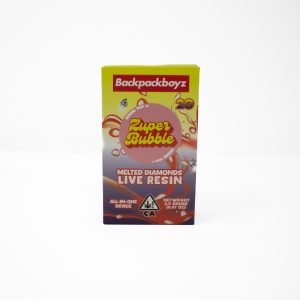Backpackboyz Live Resin Disposable Vape (2G) - Zuper Bubble