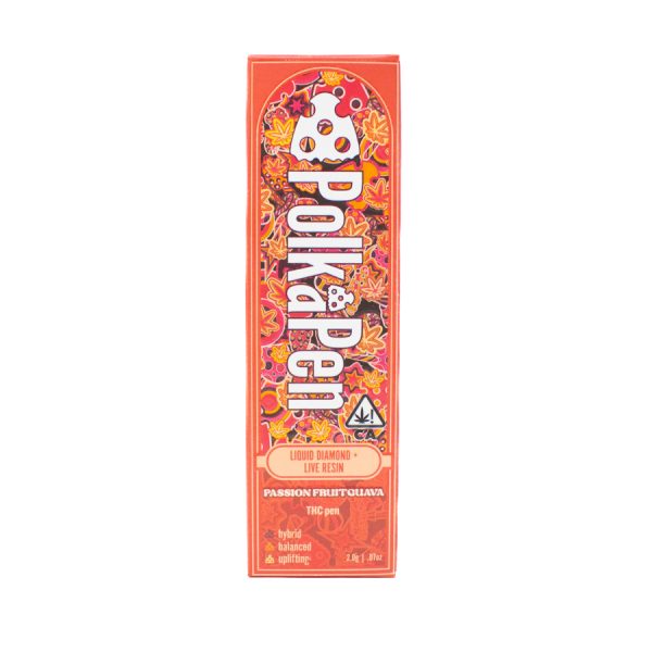 PolkaPen Live Resin Disposable (2g) - Passionfruit Guava